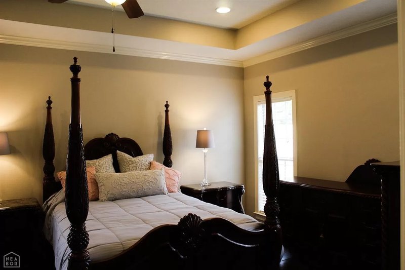 Home Plan - Interior - Master Bedroom for Traditional House Plan #17-155 - 4 bed, 2 bath