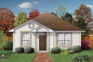 Traditional Exterior - Front Elevation Plan #84-157