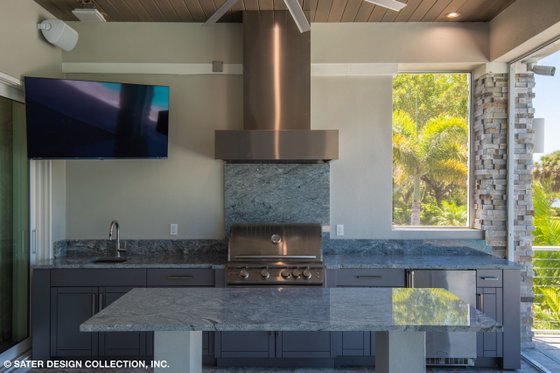 Exterior - Outdoor Living for Modern House Plan #930-519 - 4 bed, 4.5 bath