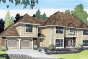 European Style House Plan - 5 Beds 2.5 Baths 3024 Sq/Ft Plan #312-125 
