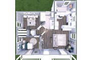 Country Style House Plan - 2 Beds 1 Baths 864 Sq/Ft Plan #44-203 