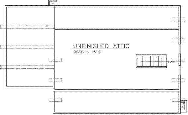 Architectural House Design - Log Floor Plan - Other Floor Plan #117-116