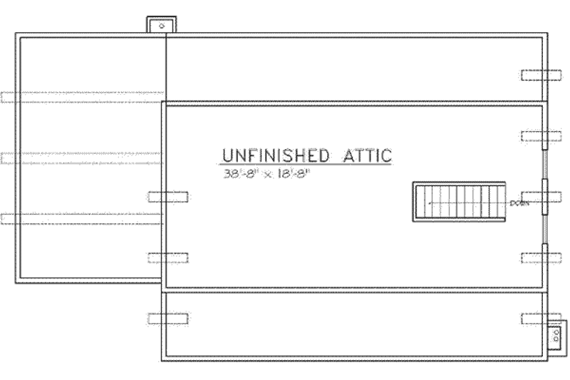 Home Plan - Floor Plan - Other Floor for Log House Plan #117-116 - 3 bed, 4 bath