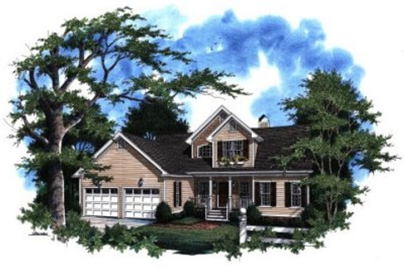 Dream House Plan - Traditional Exterior - Front Elevation Plan #41-123