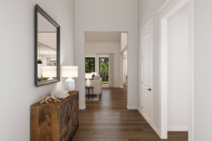 Interior - Entry for Farmhouse House Plan #430-390 - 4 bed, 3.5 bath