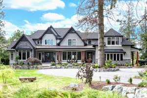Dream House Plan - Craftsman Exterior - Front Elevation Plan #1086-15