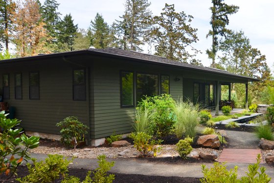 Photo 9 for Prairie House Plan #124-946 - 3 bed, 2 bath