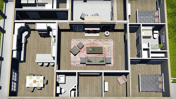 Southern Floor Plan - Other Floor Plan #44-237