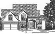 Traditional Style House Plan - 4 Beds 2.5 Baths 2523 Sq/Ft Plan #6-102 
