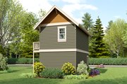 Cottage Style House Plan - 1 Beds 1 Baths 336 Sq/Ft Plan #48-1092 