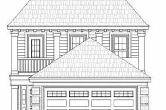 Exterior - Other Elevation for Southern House Plan #81-157 - 3 bed, 2.5 bath