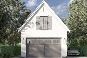 Farmhouse Exterior - Front Elevation Plan #1114-55