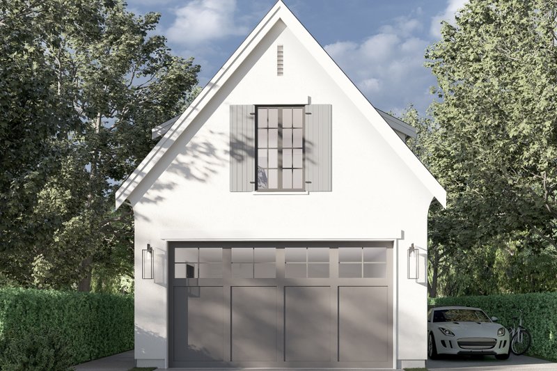 House Plan Design - Farmhouse Exterior - Front Elevation Plan #1114-55