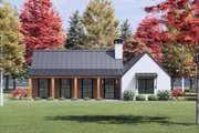 Farmhouse Style House Plan - 3 Beds 2 Baths 1500 Sq/Ft Plan #1096-121 