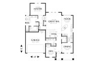 Craftsman Style House Plan - 3 Beds 2.5 Baths 2289 Sq/Ft Plan #48-553 
