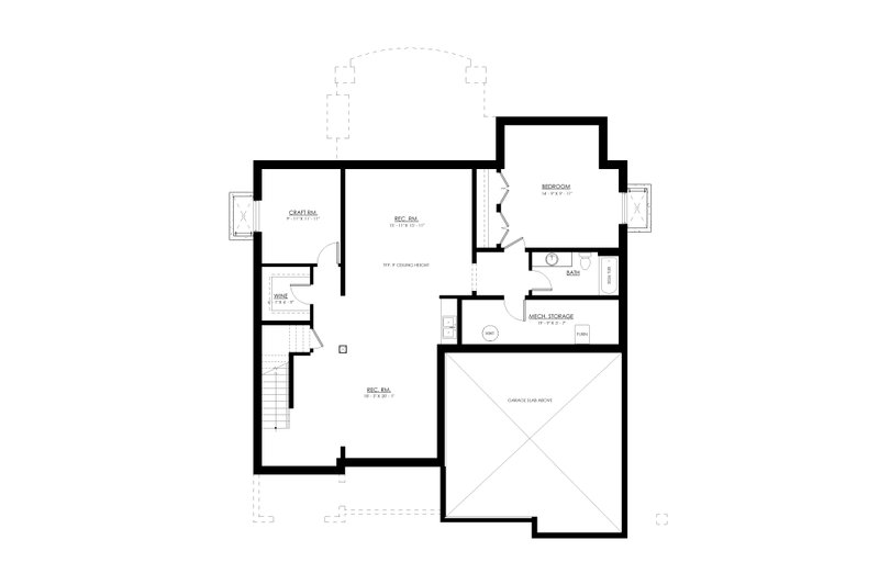 Traditional Style House Plan - 4 Beds 3.5 Baths 2910 Sq/Ft Plan #1114 ...