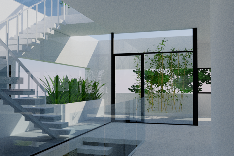 House Design - Interior - Other for Modern House Plan #542-17 - 3 bed, 3 bath