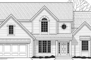 Traditional Exterior - Front Elevation Plan #67-540