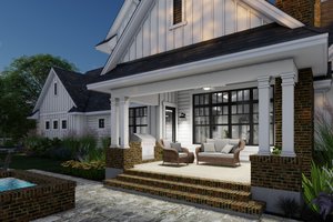 Photo 7 for Farmhouse House Plan #120-266 - 4 bed, 3.5 bath