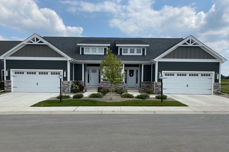 Dream House Plan - Exterior - Front Elevation 4 for Bungalow House Plan #20-2136 - 3 bed, 3 bath