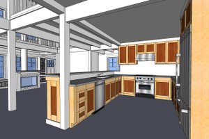 Exterior - Other Elevation 5 for Bungalow House Plan #528-2 - 3 bed, 2.5 bath