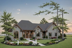 Farmhouse Exterior - Front Elevation Plan #21-534