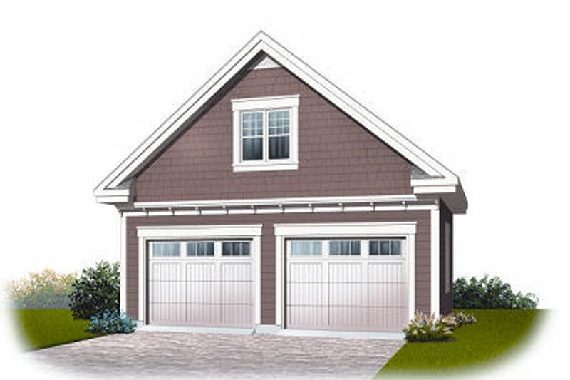 Home Plan - Traditional Exterior - Front Elevation Plan #23-767