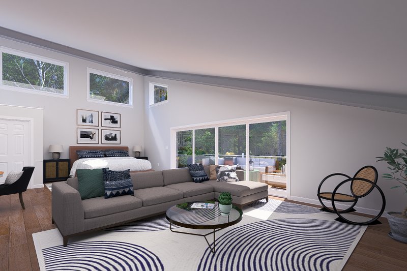 House Design - Interior - Other 2 for Modern House Plan #1060-283, 1.5 bath