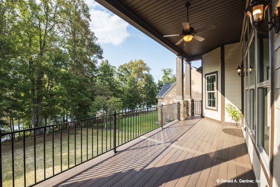 Exterior - Covered Porch 2 for Cottage House Plan #929-992 - 4 bed, 4 bath