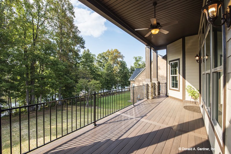 Dream House Plan - Exterior - Covered Porch 2 for Cottage House Plan #929-992 - 4 bed, 4 bath