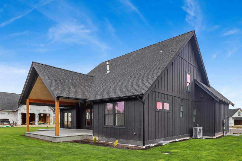 Dream House Plan - Exterior - Other Elevation 2 for Farmhouse House Plan #1070-223 - 4 bed, 2.5 bath