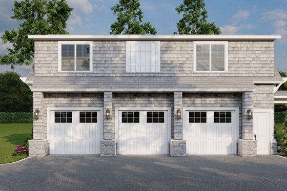 Exterior - Other Elevation 4 for Craftsman House Plan #923-396 - 6 bed, 5 bath