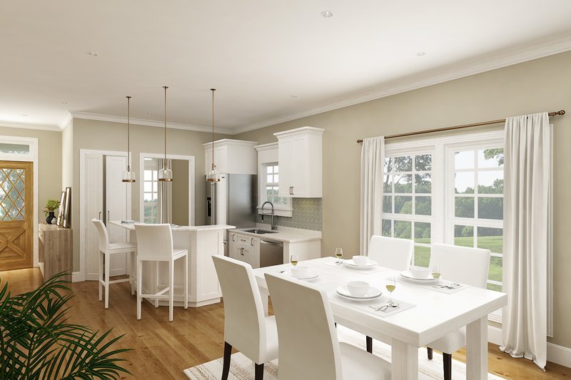 House Blueprint - Interior - Kitchen for Cottage House Plan #45-616 - 2 bed, 2 bath