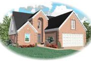 Traditional Style House Plan - 4 Beds 3 Baths 2024 Sq/Ft Plan #81-526 