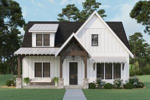 Farmhouse Exterior - Front Elevation Plan #461-94