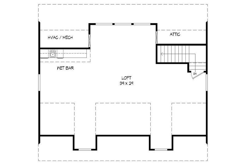 Country Style House Plan - 0 Beds 1 Baths 1064 Sq/Ft Plan #932-152 ...