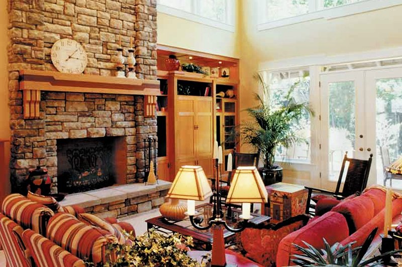 Home Plan - Interior - Family Room for Craftsman House Plan #48-150 - 5 bed, 4.5 bath