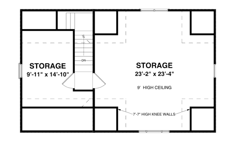 House Plan Design - Floor Plan - Upper Floor for Traditional House Plan #56-569, 0 bath