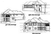 Traditional Style House Plan - 5 Beds 4 Baths 3708 Sq/Ft Plan #67-268 