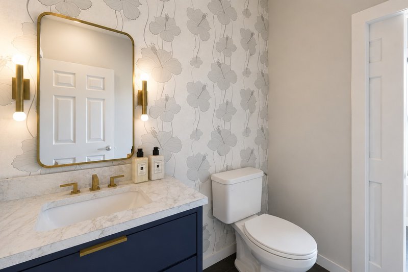 Architectural House Design - Interior - Master Bathroom 1 for Country House Plan #1064-475 - 3 bed, 2 bath