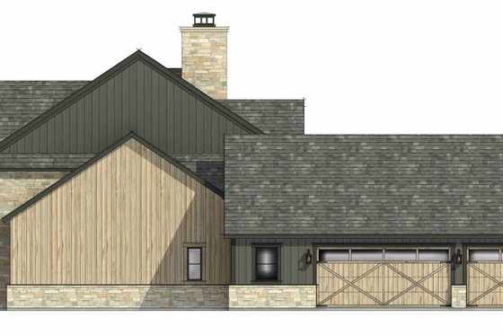 Exterior - Front Elevation 7 for Tudor House Plan #1096-184 - 4 bed, 4.5 bath