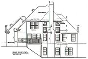 Traditional Style House Plan - 3 Beds 2.5 Baths 1516 Sq/Ft Plan #129-114 