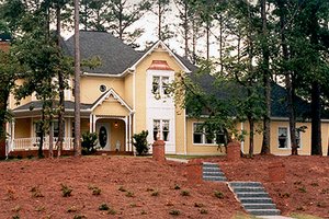 House Blueprint - Victorian Exterior - Front Elevation Plan #30-204