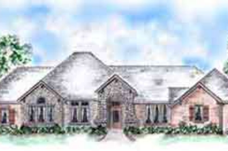 Home Plan - European Exterior - Front Elevation Plan #410-263