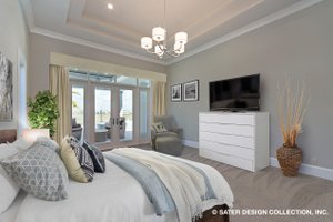 Interior - Master Bedroom for Contemporary House Plan #930-509 - 5 bed, 4.5 bath