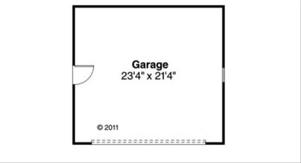 House Blueprint - Craftsman Floor Plan - Other Floor Plan #124-844