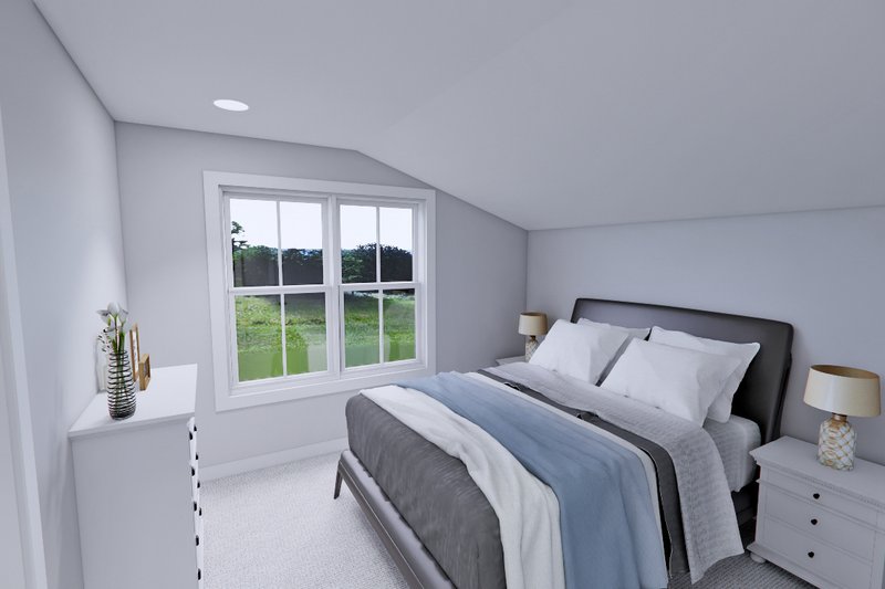 Home Plan - Interior - Bedroom 5 for Craftsman House Plan #51-1553 - 5 bed, 4 bath