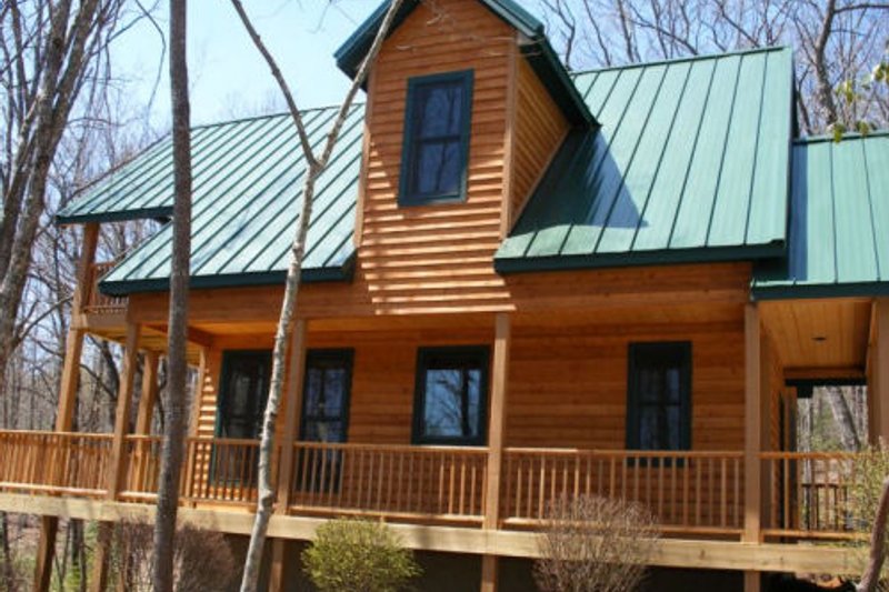 Home Plan - Photo 1 for Cabin House Plan #118-102 - 2 bed, 2 bath