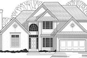 Traditional Style House Plan - 4 Beds 3.5 Baths 2540 Sq/Ft Plan #67-408 