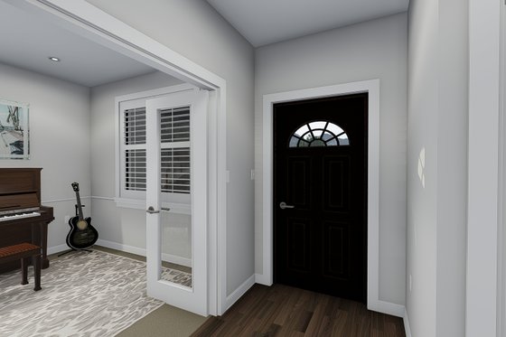 Interior - Entry for Ranch House Plan #1060-30 - 5 bed, 3.5 bath